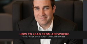 David Burkus Lead from Anywhere