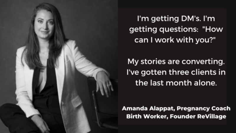 Amanda Alappat Pregnancy Coach Birth Worker, Founder ReVillage
